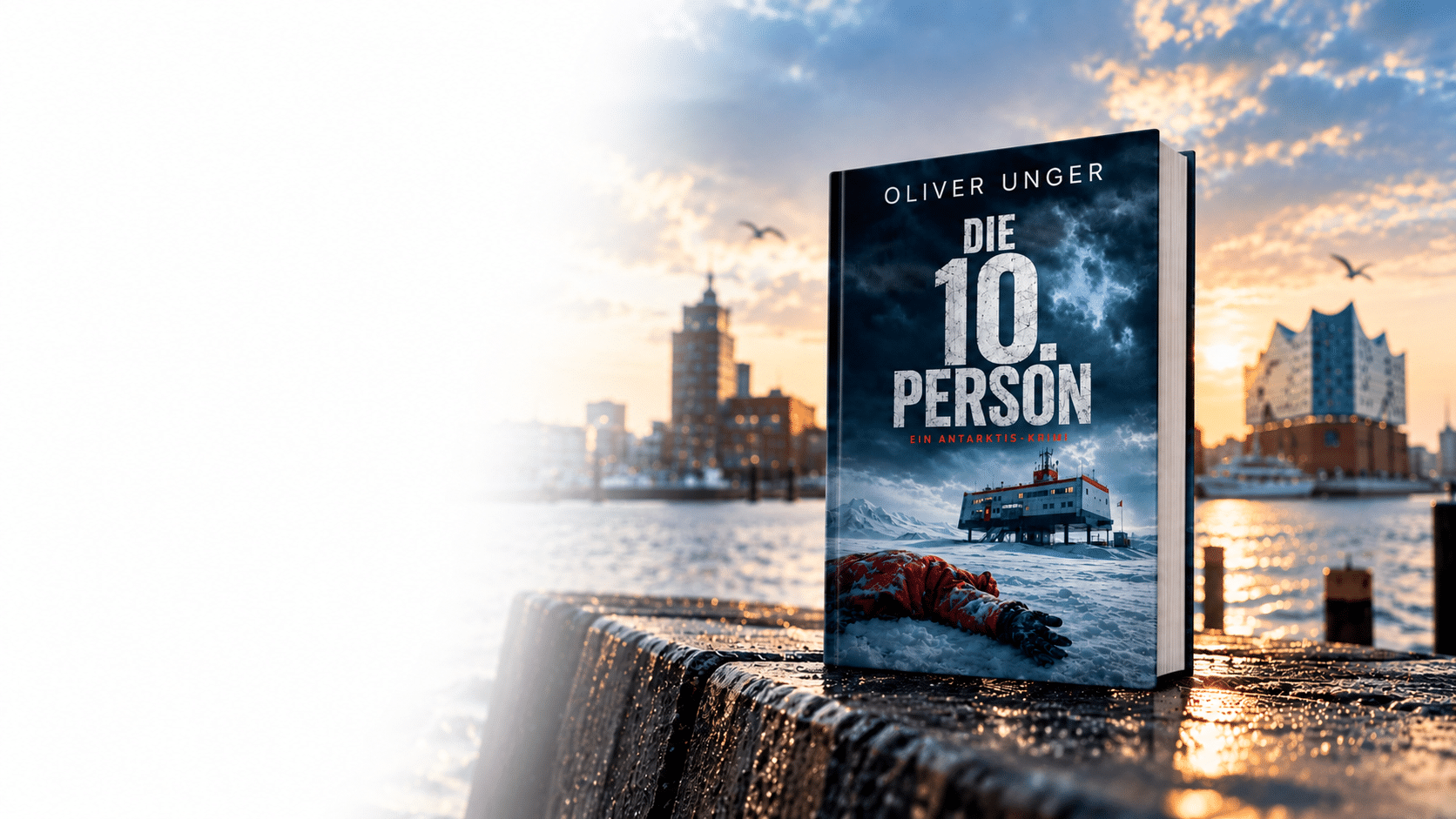 Die 10. Person – Antarktis-Krimi von Oliver Unger